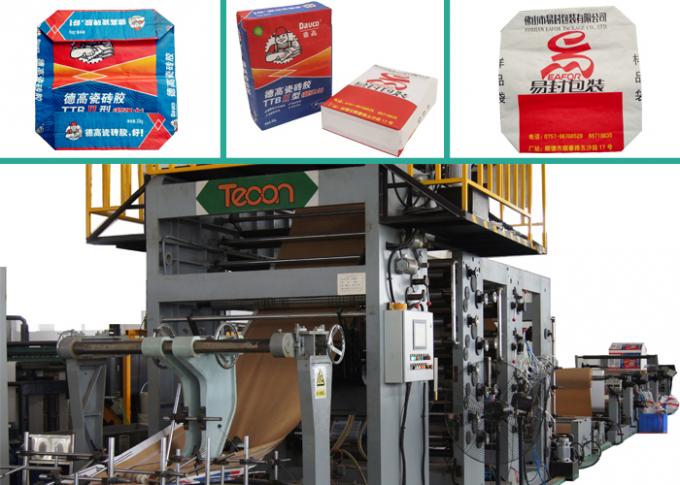Auto Gule Multi - step Cut Paper Cement Bag Making Machine with Servo Driving