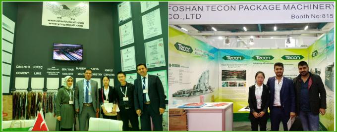 30kw Plastic Complex Paper Bag Machinery With 4 Color Printer