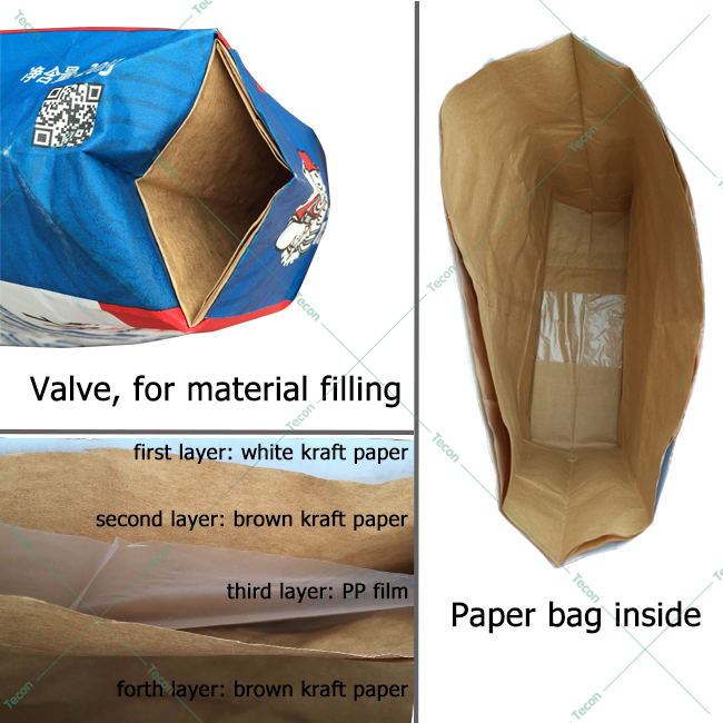 Kraft Paper Bag Fabrication Facilities Flexo Printing Reinforcing Sheet Unit