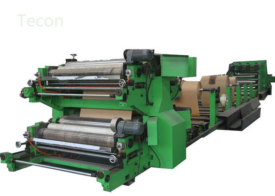 Flexo Printing Valve Paper Bag Making Machines Energy Saving With Servo System