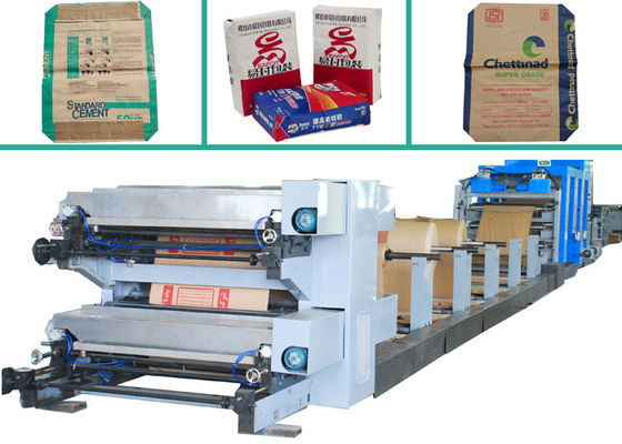 Valve Paper Bag Manufacturing Machinery Full Automatic Motor Driven