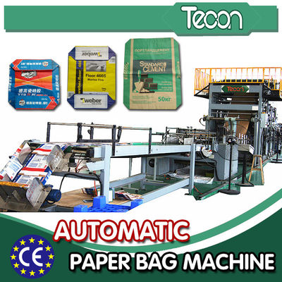 Cement Bag Machines For Making Paper Bags , Automatic Deviation Rectifying System