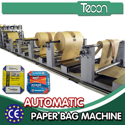 Cement Bag Machines For Making Paper Bags , Automatic Deviation Rectifying System