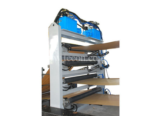 Heat Sealing Glued Bottom Automatic Paper Bag Making Machine High Output