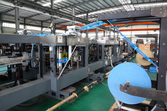 High Output Chemical Paper Bag Making Machine 2 Colors Electric Driven Printing