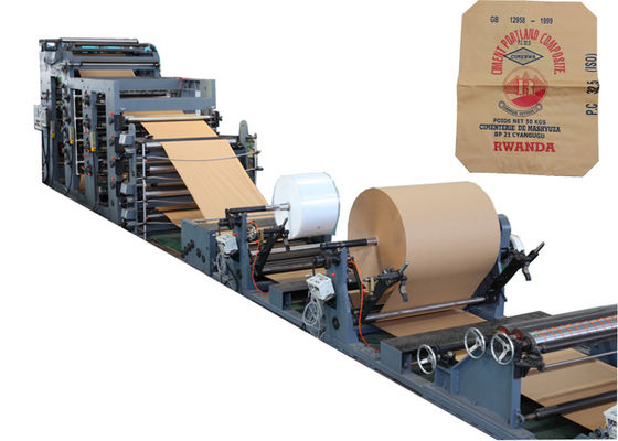 Masonry Cement Kraft Paper Bag Machine Tube Forming And Bottom Pasting