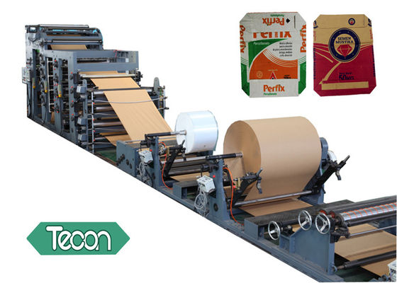 Moisture Protection Multi Plies Paper Bag Forming Machine PP Film Lamiated