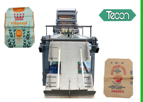 High Performance Kraft Paper Bag Making Machine Including Step Flat Cutting