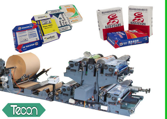 High Performance Kraft Paper Bag Making Machine Including Step Flat Cutting