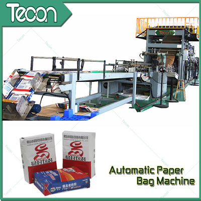 High Technology Four- Color Printing Kraft Paper Bag Making Machine