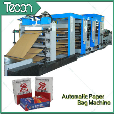 High Technology Four- Color Printing Kraft Paper Bag Making Machine