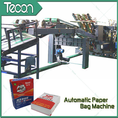 High Technology Kraft Paper Bag Making Machine Four- Color Printing Customized