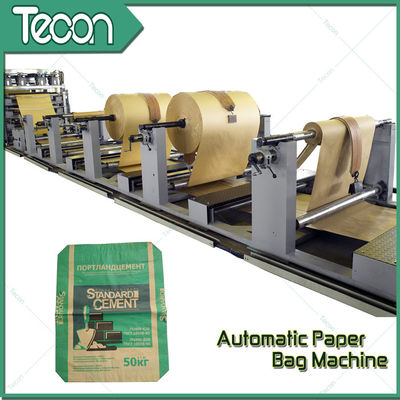 Advanced Full Automatic Motor Driven Valve Paper Bag Making Machine