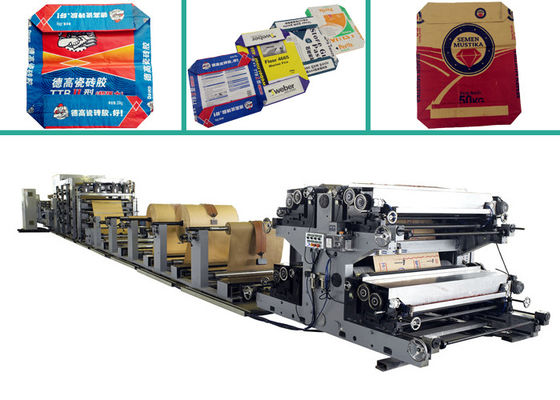 Tecon Hight Quality Ceramic Paper Bags / Kraft Paper Bags Making Machine Automatic Bottom Sealing