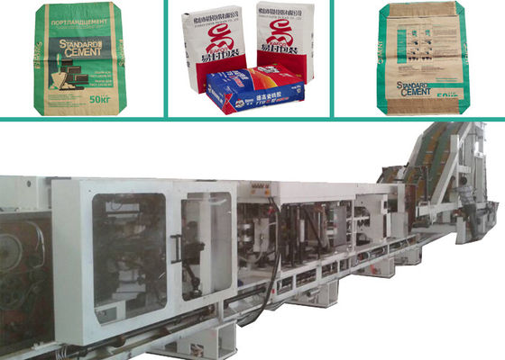 Large Automatic Paper Bag Making Machine With Blade Straight Cut Or Step Cut Type