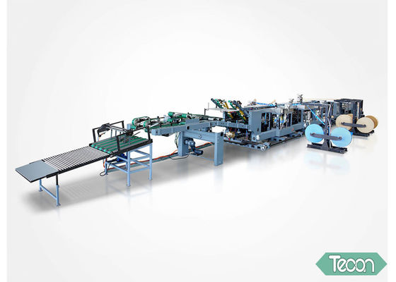 Electric Motor Driven Paper Bag Forming Machine with Four Colors Flexo Printing