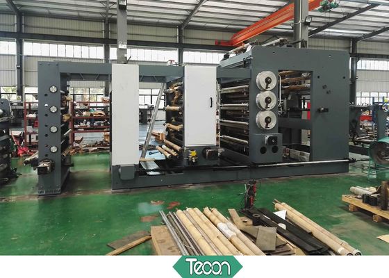 Five Shafted Paper Reel Racks with Auto Rectifiction Servo System Tuber machine