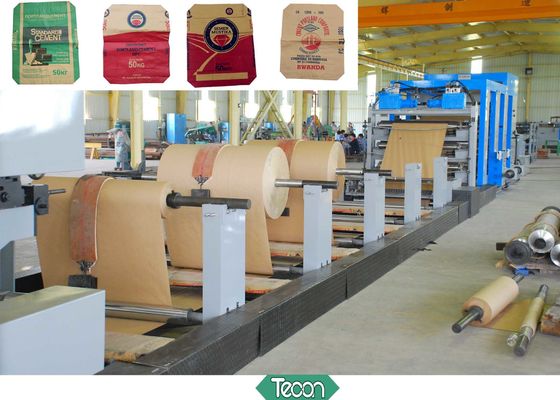 Five Shafted Paper Reel Racks with Auto Rectifiction Servo System Tuber machine