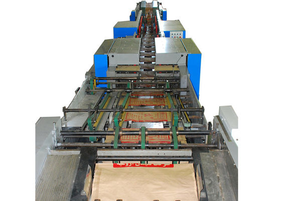 Industrial Chemical Kraft Paper Bag Making Machine With  Stepped Cut Valve For Powder Milk