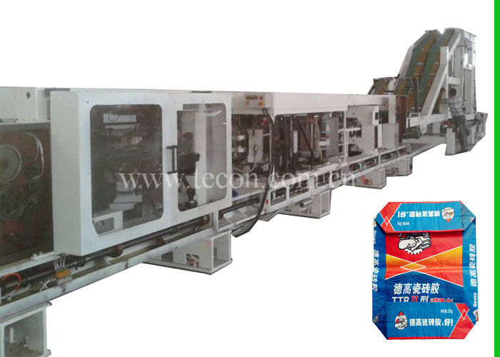 30kw Plastic Complex Paper Bag Machinery With 4 Color Printer