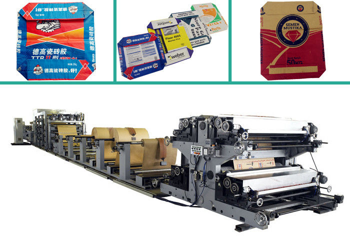 Large Scale Cement Kraft Paper Bag Manufacturing Machine With 21.3m x 2.3m x 1.8m