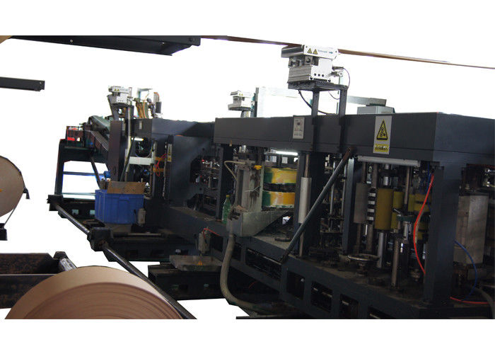 Bottom Driving Synchronous Belt  Food Paper Bag Producing Line Grain Paper Bags Making Machine