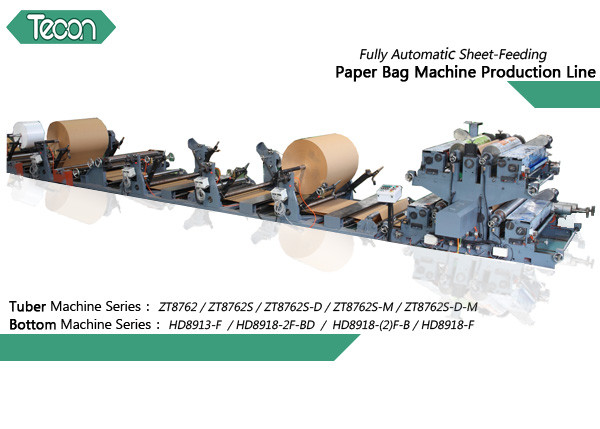 Bottomer machine with Auto-opening Tube and Auto-Gluing System