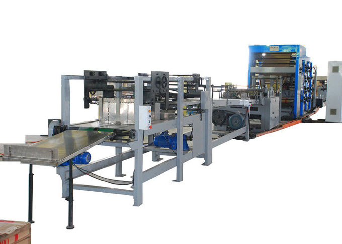 Chemicals / Food Paper Bag Making Machine With Servo System Control